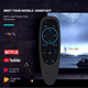 Унивеpсальный пульт ДУ Nexon G10s Pro Bluetooth Air Mouse [73815] - изображение 8