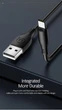 Кабель USAMS USB – Type C data cable 1000mm 2А black зарядка і передача даних(6958444962047) - изображение 6