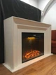 Декоративный портал камин из МДФ Infinity FN 1033 + електрокамин Royal Goodfire 33 LED белый Aristocrat Decor - изображение 3