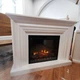 Камин из МДФ и электрокамин 28 дюймов каминокомплект Magnificent FN 0528 Dimplex XHD белый Aristocrat Decor - изображение 2