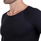 Термофутболка для активного спорта мужская Sibote 2043 размер 2XL-3XL (180-185см) Black - изображение 8