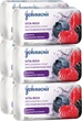 Упаковка мыла Johnson’s Body Care Vita Rich Восстанавливающего с экстрактом малины 90 г х 6 шт (3574661642741) - изображение 1