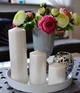 Свічка парафінова Pom Pom Candles, 20 х 6.5 см, без запаху, 100 годин горіння, перлина - зображення 2