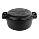 Чавунна каструля з кришкою-сковорідкою Brizoll Casserole 6 л (P-6L-2) - изображение 2