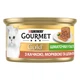 Вологий корм для котів Gourmet Gold Pieces in Pate 85 г - качка, морква та шпинат - изображение 2