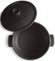 Кастрюля Emile Henry Cookware 4 л 27 см керамическая черная (794540) - изображение 2