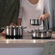 Каструля Korkmaz Alfa 16x9 cм / 1.8 л кругла, з кришкою (А1016) - изображение 3