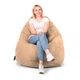 Кресло-мешок SanchoBAG Груша Велюр L 130x90 см French Vanily (kmg1001-v107-l) - изображение 1