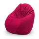 Кресло-мешок SanchoBAG Груша Велюр L 130x90 см Raspberry Red (kmg1001-v114-l) - изображение 2