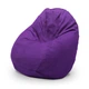 Кресло-мешок SanchoBAG Груша Велюр L 130x90 см Purple (kmg1001-v104-l) - изображение 2