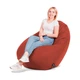 Кресло-мешок SanchoBAG Груша Велюр L 130x90 см Rose (kmg1001-v102-l) - изображение 3