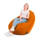 Кресло-мешок SanchoBAG Груша Велюр L 130x90 см Orange Ochre (kmg1001-v112-l) - изображение 3