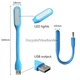 Гибкая Лампа светодиодная USB Светильник переносная Подсветка LED LIGHT для ноутбука и для чтения Синий - изображение 8
