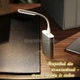 Гибкая Лампа светодиодная USB Светильник переносная Подсветка LED LIGHT для ноутбука и для чтения Белый - изображение 4