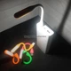 Гибкая Лампа светодиодная USB Светильник переносная Подсветка LED LIGHT для ноутбука и для чтения Белый - изображение 6