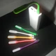 Гибкая Лампа светодиодная USB Светильник переносная Подсветка LED LIGHT для ноутбука и для чтения Зеленый - изображение 7