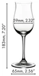 Набор из 2 рюмок 170 мл для коньяка Riedel Vinum Hennesy (6416/71) - изображение 3