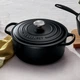 Набір посуду Le Creuset з очищувачем Satin Black (lc_set3_black) - изображение 2