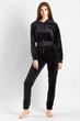 Комплект: худи, майка и брюки Anabel Arto 48(XL) Черный-01 (76443) - изображение 5