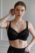 Бюстгальтер мереживні чашки Orhideja 535-146 Nero 80K Чорний - зображення 4