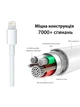 Зарядний кабель Orig 1m Lightning - USB кабель синхронізації сумісний з Apple iPhone iPod iPad Airpods 1м - зображення 5