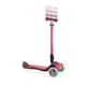 Самокат Globber Elite Deluxe My Free Fold Up Lights 444-402 червоний (sa-18172) - зображення 6