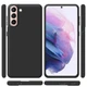 Чехол силиконовый Samsung G991 Galaxy S21 Черный (44641) - изображение 2