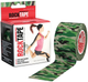 Кінезіо тейп RockTape Design 5x5 (Green Camouflage) - зображення 1