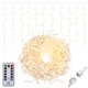 Вулична гірлянда бахрома Springos 12 м 300 LED Pilot CL305 Warm White - зображення 10