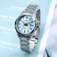Жіночий наручний годинник Casio LTP-1308D-2A Срібло\Блакитний екран - зображення 3