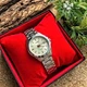 Женские наручные часы Casio LTP-1308D-9A Серебро\Желтый экран - изображение 3