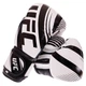 Перчатки для бокса и единоборств кожаные на липучке Zelart UFC 0574 12 унций White-Black - изображение 5
