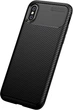 Чехол-накладка TOTO TPU Carbon Fiber 1,5mm Case Apple iPhone X/XS Black - изображение 1
