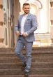 Костюм Trend Collection 3021 Синій+синій клітка (01-21) 56 - зображення 1