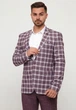 Костюм Trend Collection 3026 Бордовый+белая клетка 48 - изображение 3