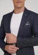Піджак Trend Collection 2038 синій + клітка (NAVY) 46 - зображення 3