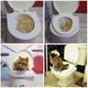 Туалет для котов и кошек CitiKitty Toilette Training Kit кошачий туалет-лоток для приучения к унитазу - изображение 7