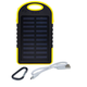 УМБ Power Bank повербанк Solar Charger SC-10 10000 mAh на солнечной батарее, защищенный от воды аккумулятор, с LED фонариком Желтый - зображення 6