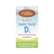 Витамин Д3 для детей Carlson Labs Baby’s Super Daily D3 400 IU - изображение 2