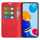 Чохол Taba Retro-Skin для Xiaomi Redmi Note 11 / Note 11S книжка шкіра PU з візитницею червоний - зображення 2