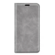 Чехол Taba Retro-Skin для Xiaomi Redmi 10C книжка кожа PU с визитницей серый - изображение 4