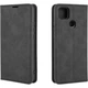 Чохол Taba Retro-Skin для Xiaomi Redmi 9C книжка шкіра PU з візитницею чорний - зображення 6