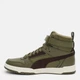 Мужские зимние ботинки кожаные Puma RBD Game WTR 38760401 42 (8) 27 см Deep Olive-Dark Chocolate-Puma Team Gold (4065449675413) - изображение 4