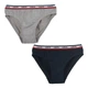 Набор трусиков для девочки Levi's 128 см 4L0177-C8D - изображение 1