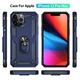 Чехол Shield для Iphone 13 Pro Max бампер противоударный с подставкой Dark-Blue - изображение 6