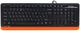 Клавіатура дротова A4Tech Fstyler FKS10 Orange - изображение 1