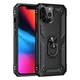 Чехол Shield для Iphone 13 Pro Max бампер противоударный с подставкой Black - изображение 6