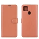 Чехол IETP для Xiaomi Redmi 9C книжка кожа PU с визитницей коричневый - изображение 5