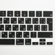 Накладка на клавіатуру Fruct для MacBook Pro 13 (2020) / MacBook Pro 13 (2022 M2) / Pro 16 (2019) EU Чорна Українскі букви - зображення 2