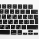 Накладка на клавиатуру Fruct для MacBook Air 15 M2 (2023) / Air 13.6 M2 (2022) / Pro 14 (2021) / Pro 16 (2021) EU Черная Украинские буквы - изображение 2